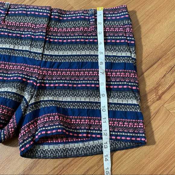 🦋 Loft The Riviera Short Multicolor Shorts Size 0 - Picture 10 of 13